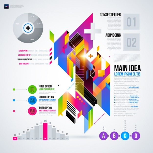 Infographics 3D Charts After Effect Template - YouTube