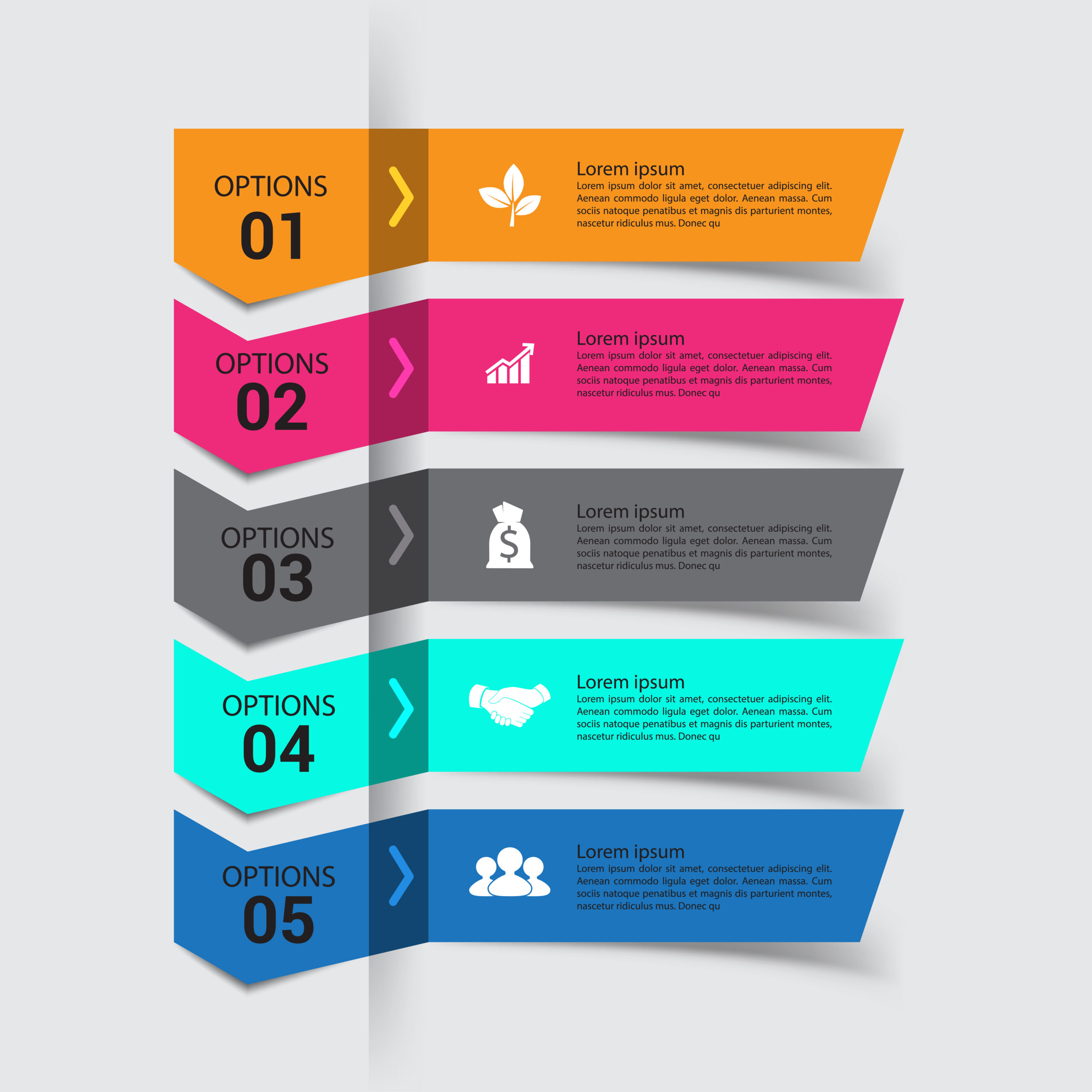 Five Steps Infographics by _human | GraphicRiver