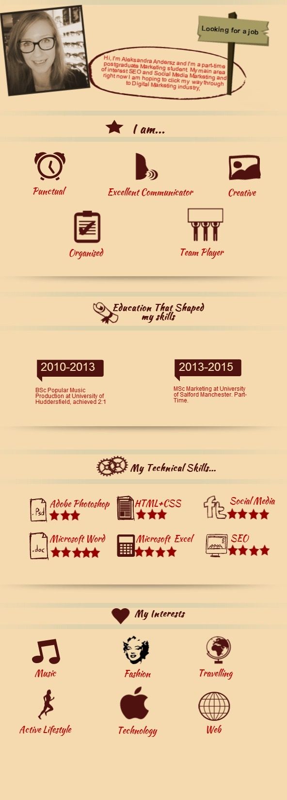 Crafting A Perfect About Me Page - #infographic / Digital Information World