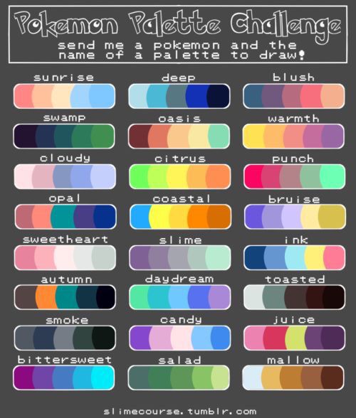 F2U Colour palette by KittenSquitten on DeviantArt | Color palette challenge, Color palette ...