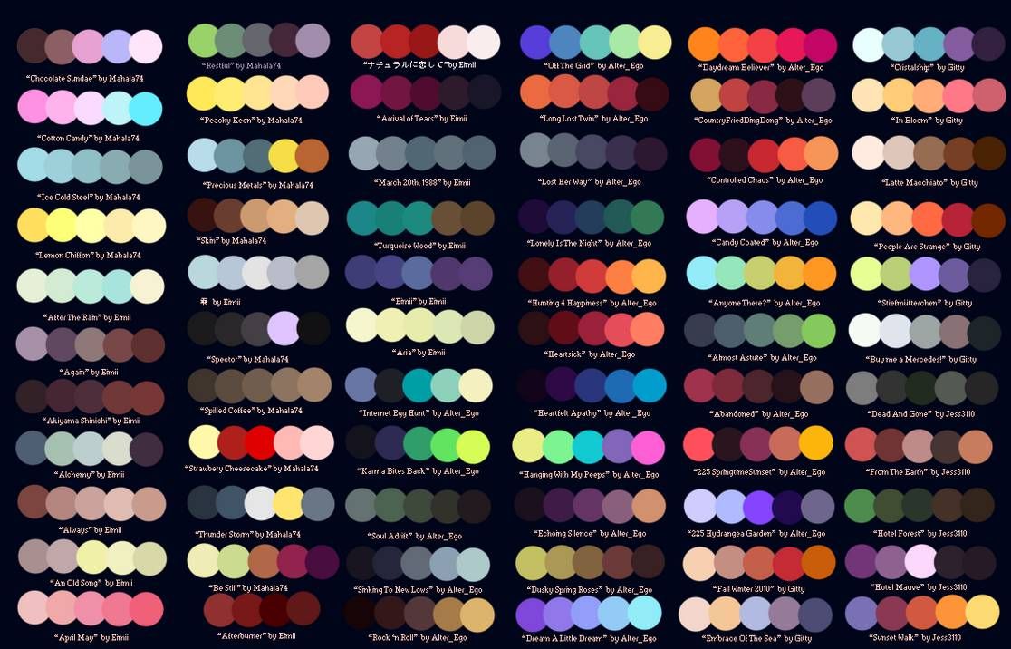 () | Medibang | Color palette challenge, Palette art, Color schemes