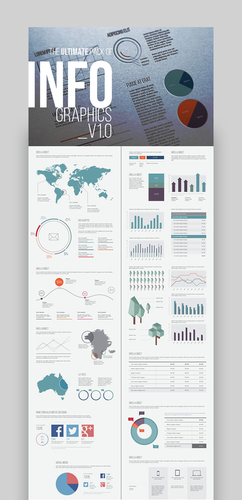 40+ Best Infographics PowerPoint (PPT) Templates for Presentations, 2021 - SlideSalad