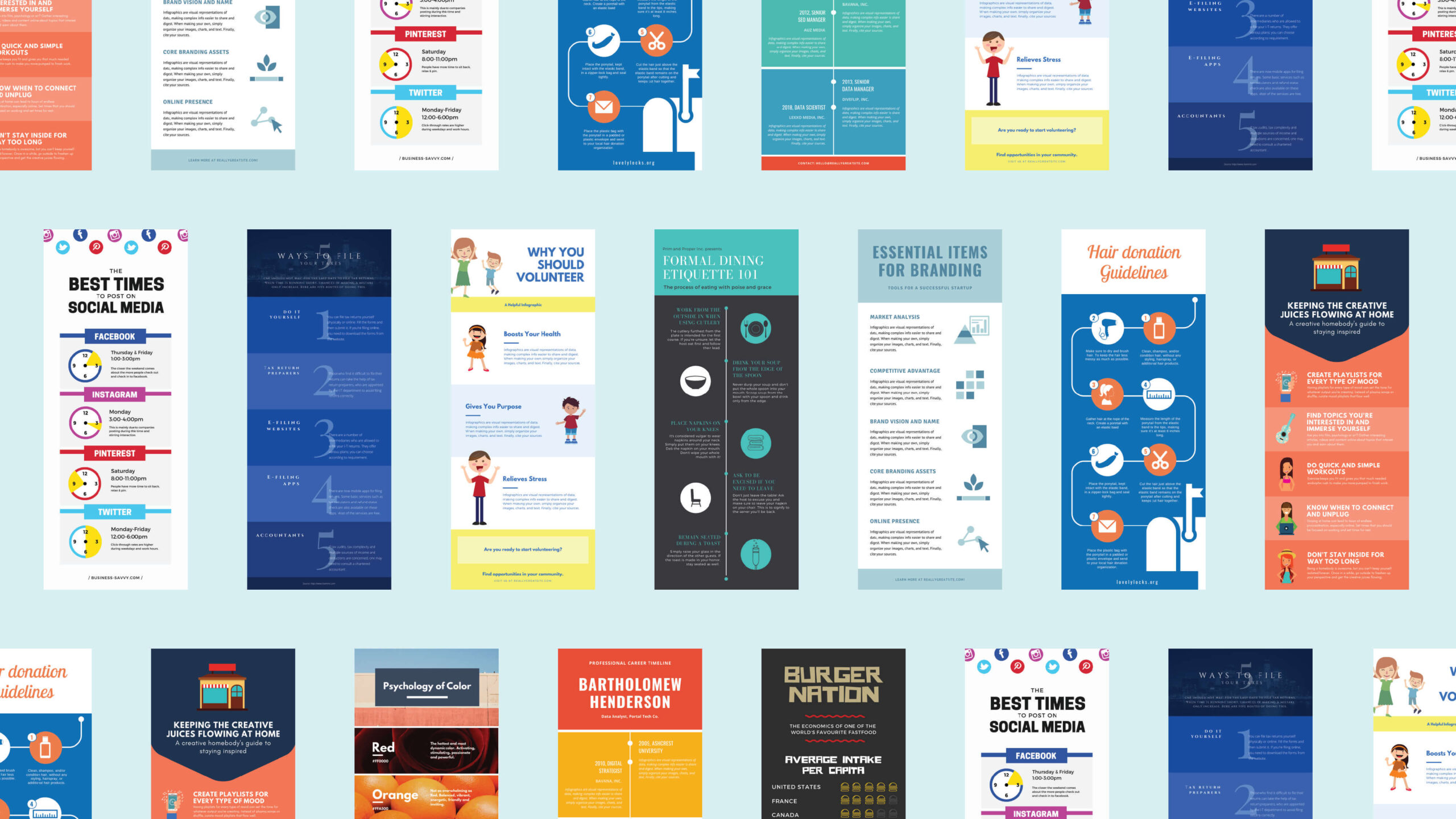 5 of the best Business Intelligence Infographics