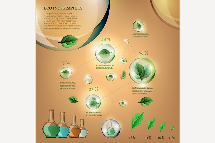 Bio Tree Infographics | Custom-Designed Illustrations ~ Creative Market