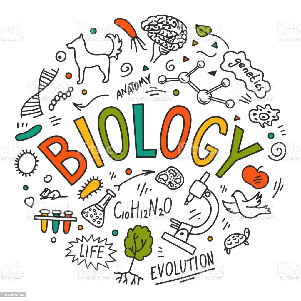 Biology design Lab icon Flat Royalty Free Vector Image