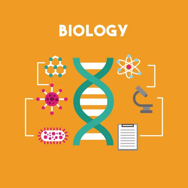 Biology science design | Premium Vector
