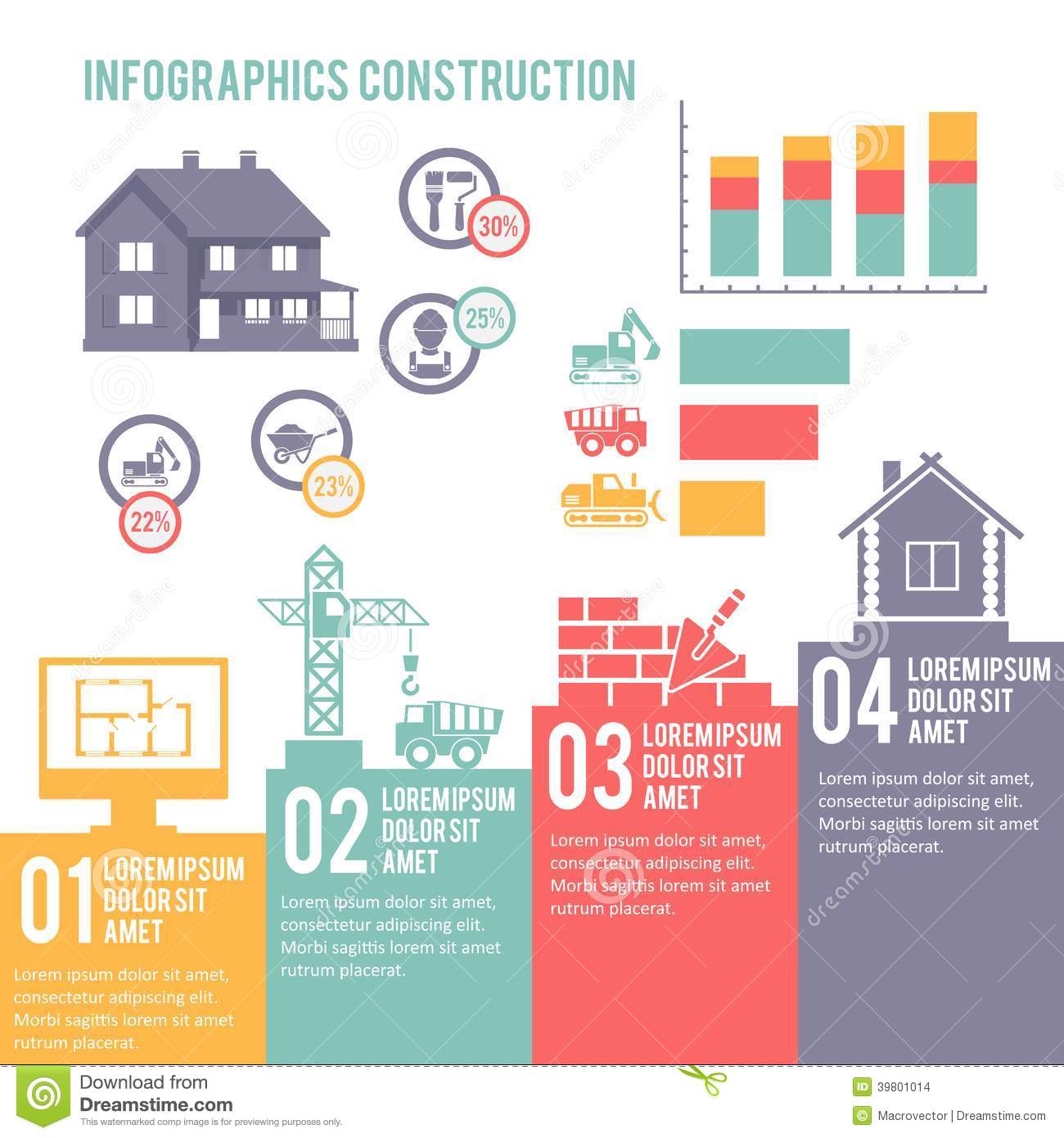 Building  Infographic List