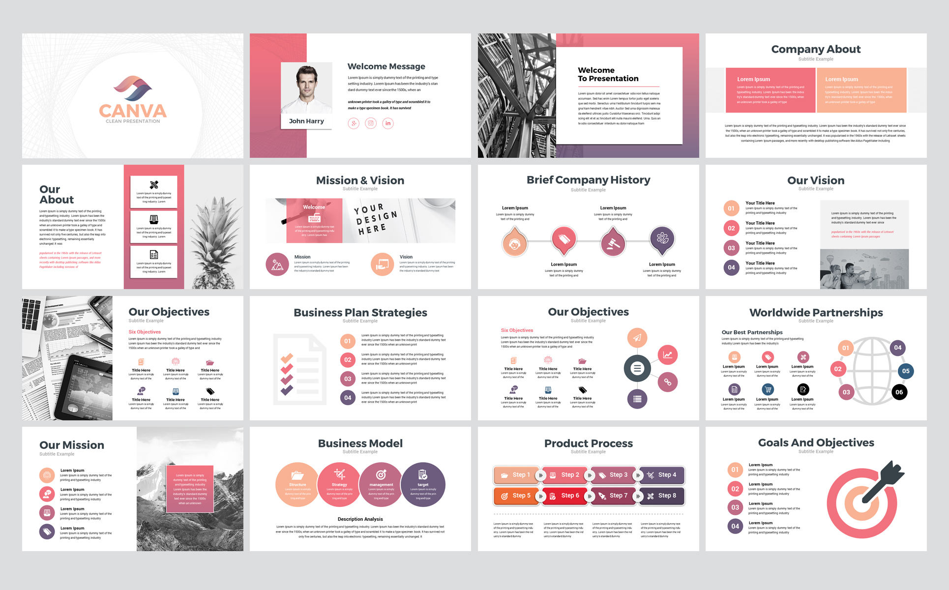 Canva - Business PowerPoint Template #79920