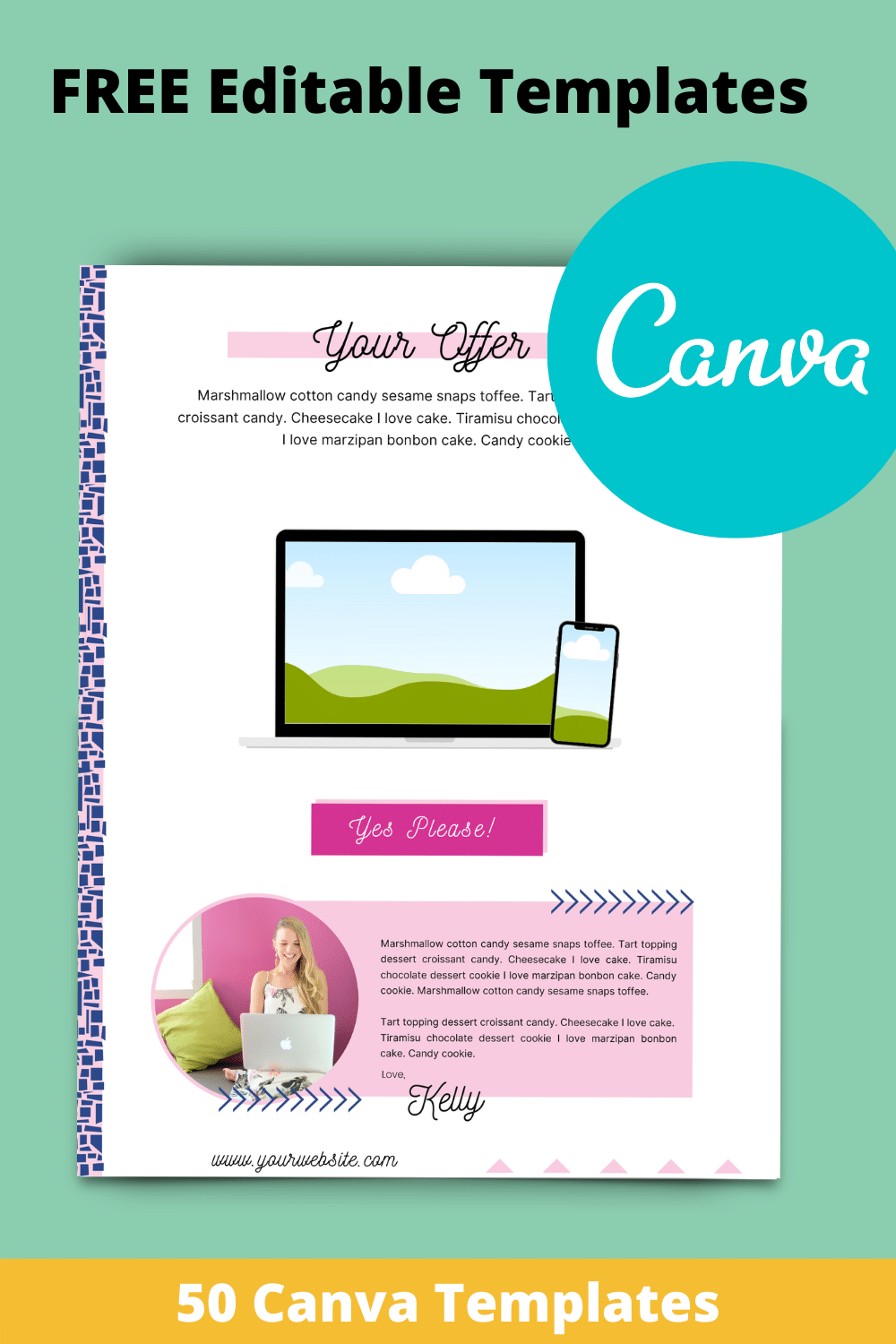 Instagram Puzzle Template for Canva, Instagram Template, Puzzle Feed Layout, Canva Template ...
