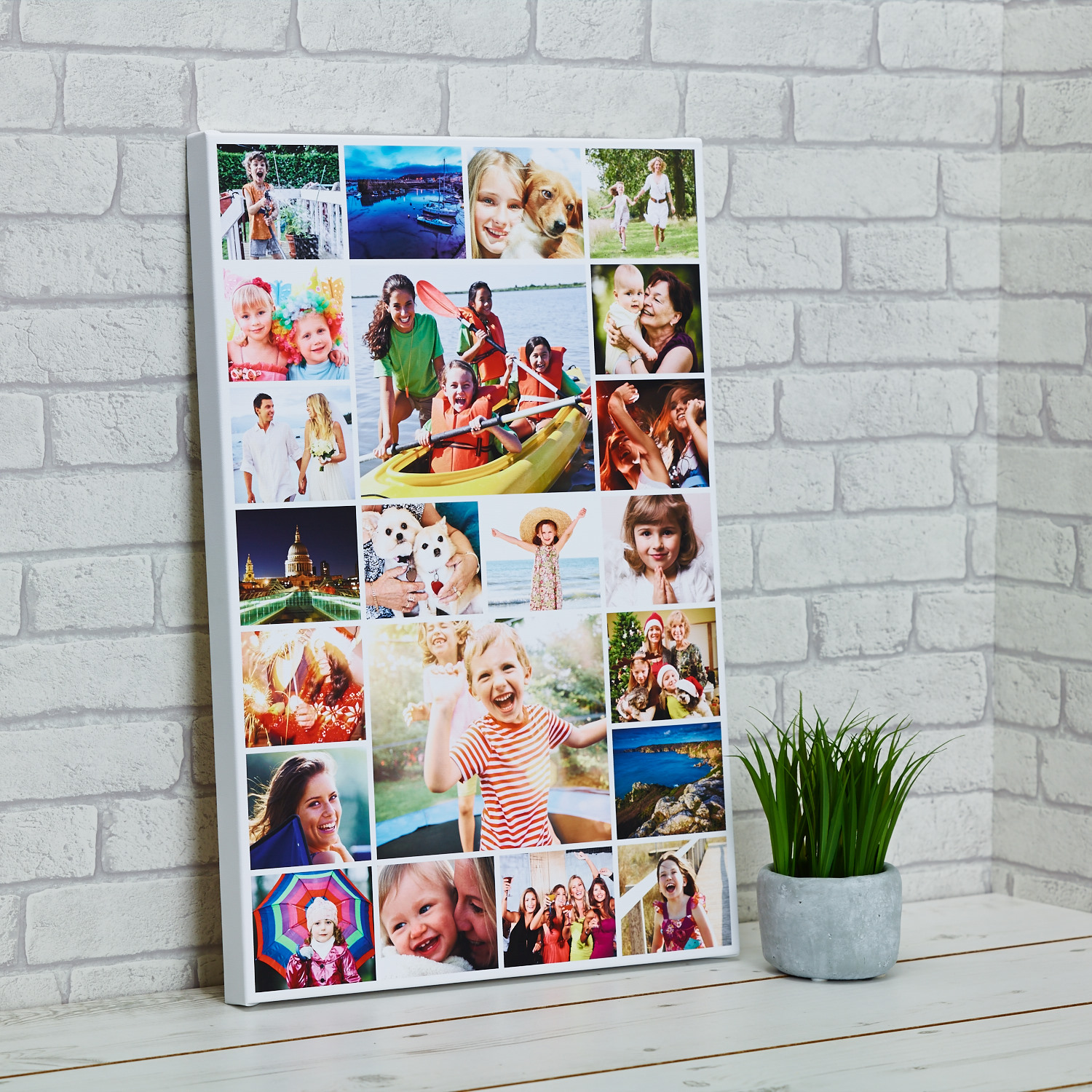 Photo Assortment Collage Print on Canvas | Quality Wall Art Canberra AU