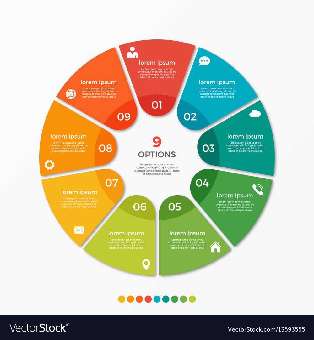 Circle Infographic Template by Genestro | GraphicRiver