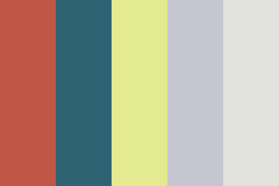 Japanese Traditional Colors 6 Color Palette
