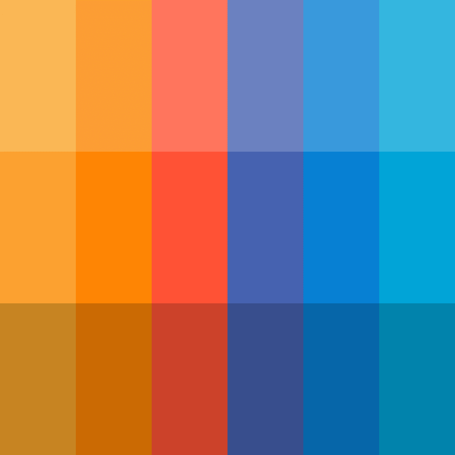 Color Palette Template Photoshop .PSD by Vladimir Carrer on Dribbble