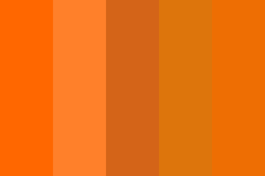 Orange MB Color Palette