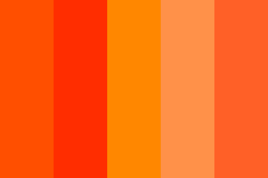Orange Light Color Palette