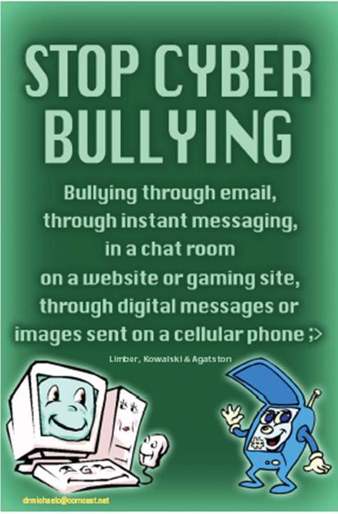 Cyberbullying Pictures and Posters for Your Classroom - EdTechReviewTM (ETR)