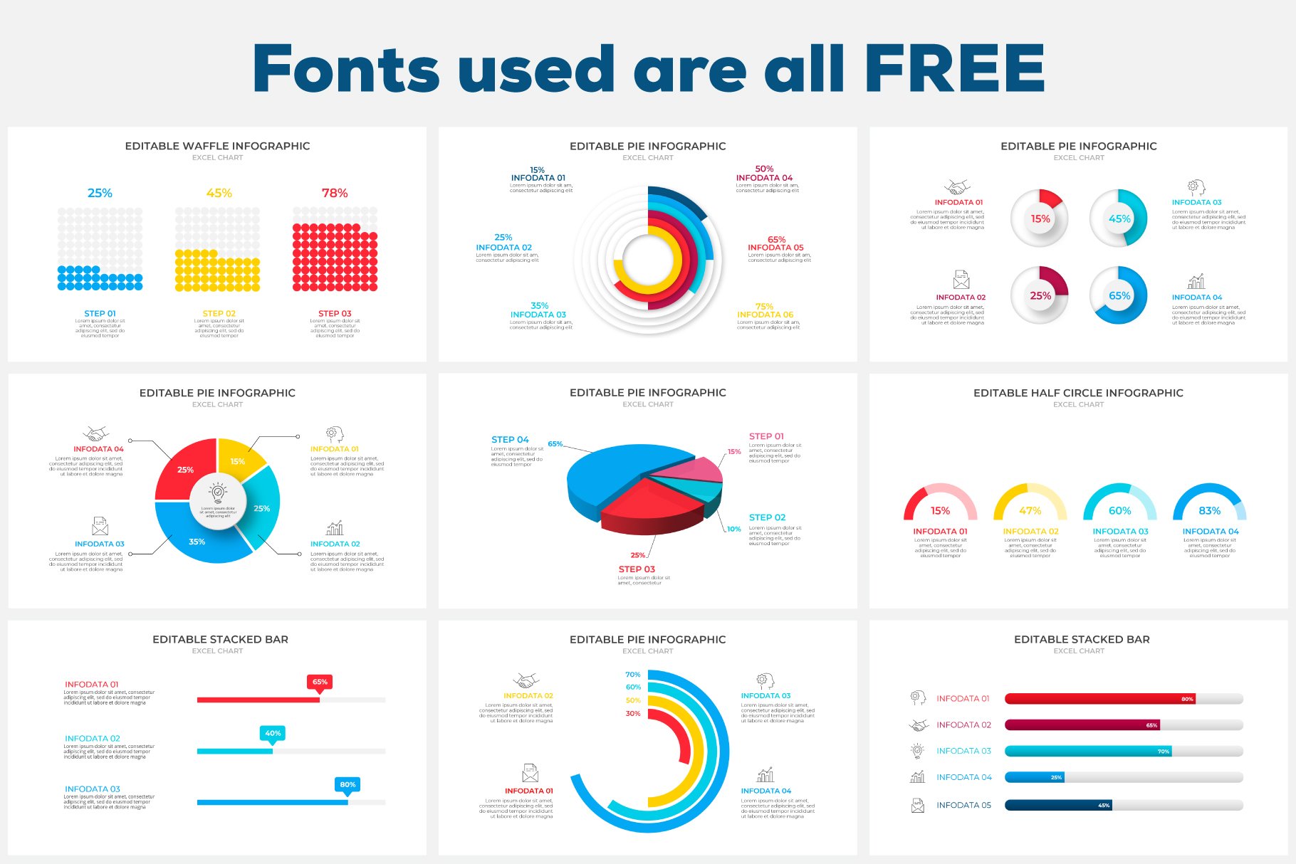 Create Infographics with Infogram Charts On Microsoft Excel