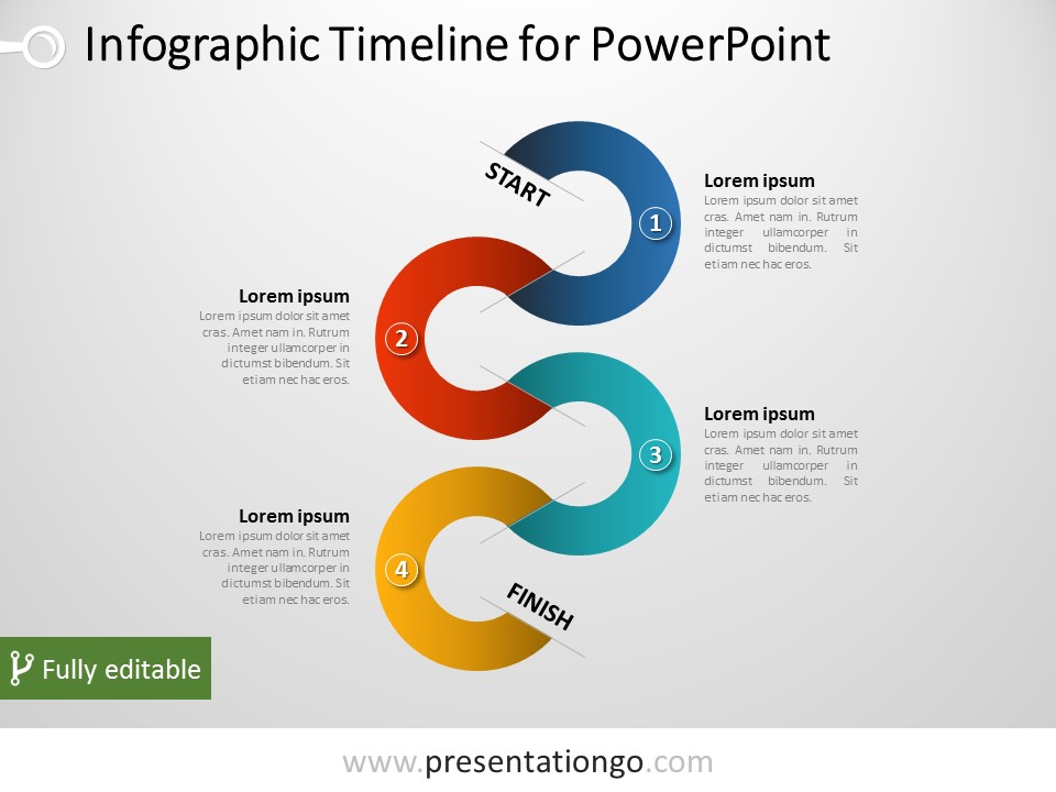 Free Animated Business Infographics PowerPoint Template - SlideModel