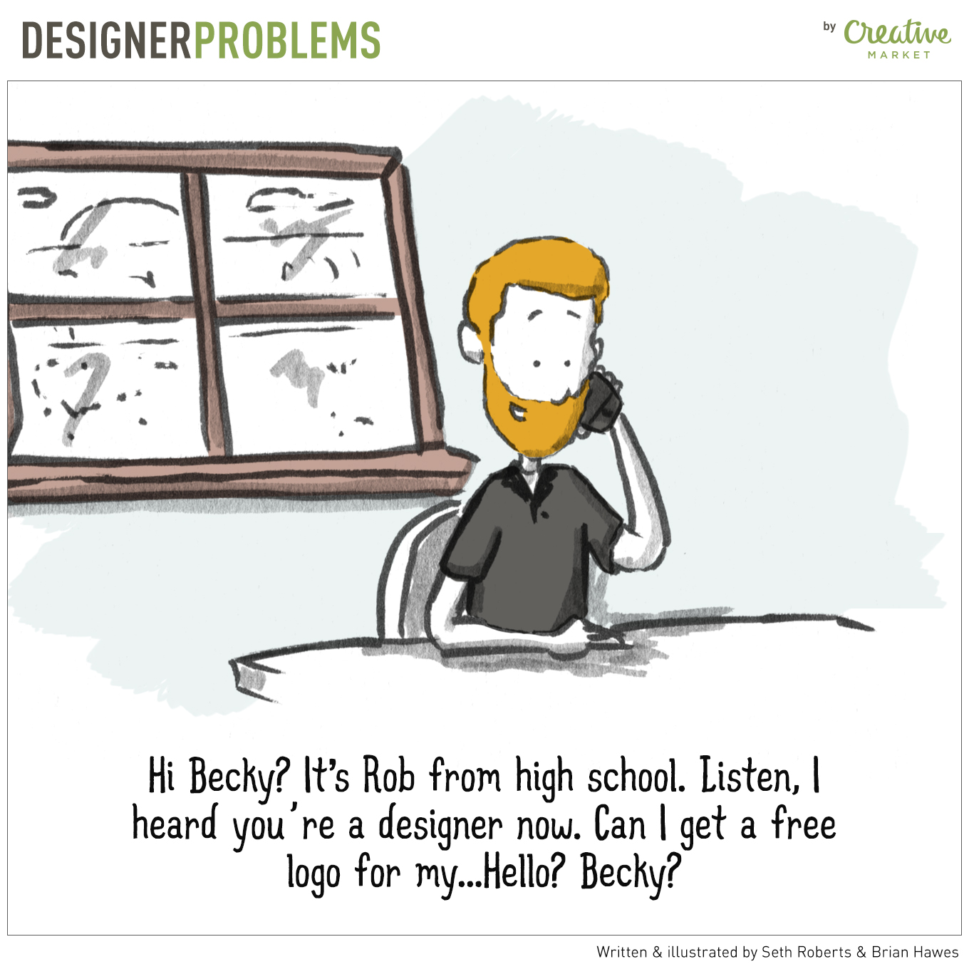 20 Funny Comic Strips That Designers Will Love