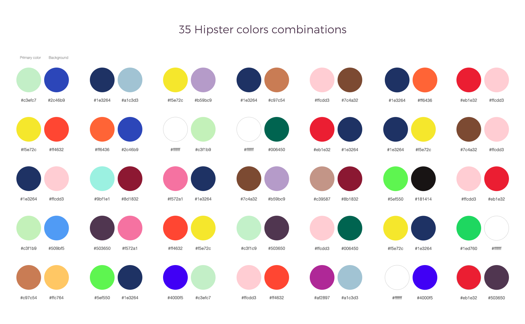30 Summer Color Palettes for Graphic Design