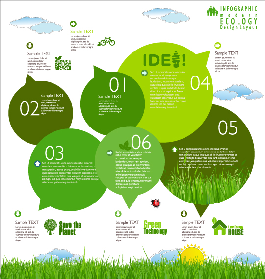Going Green in Business #Infographic - Visualistan
