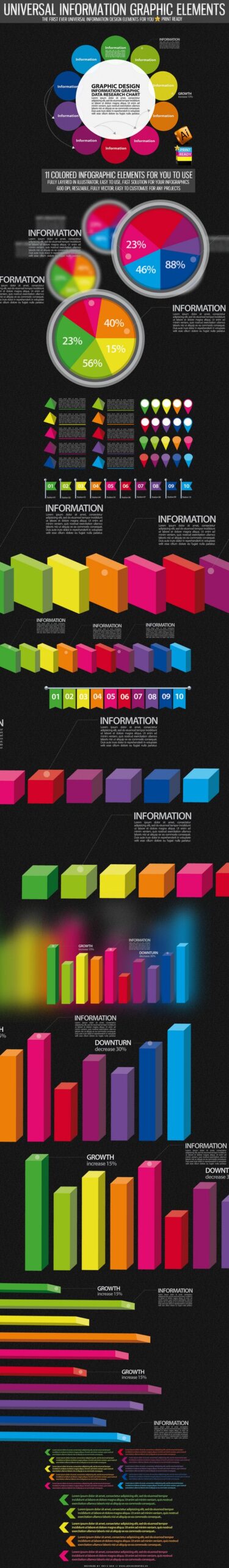 Infographic poster design - QxDesign Studio, Cambridge