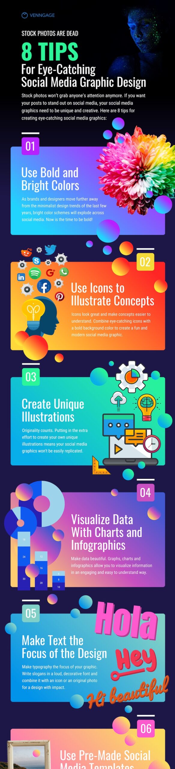 40 Infographic Ideas to Jumpstart your Creativity | Visual Learning Center by Visme