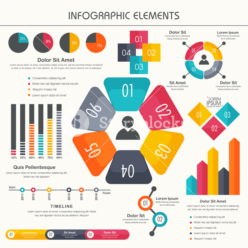 5 Sets of Free Infographic Banner Vectors to Download