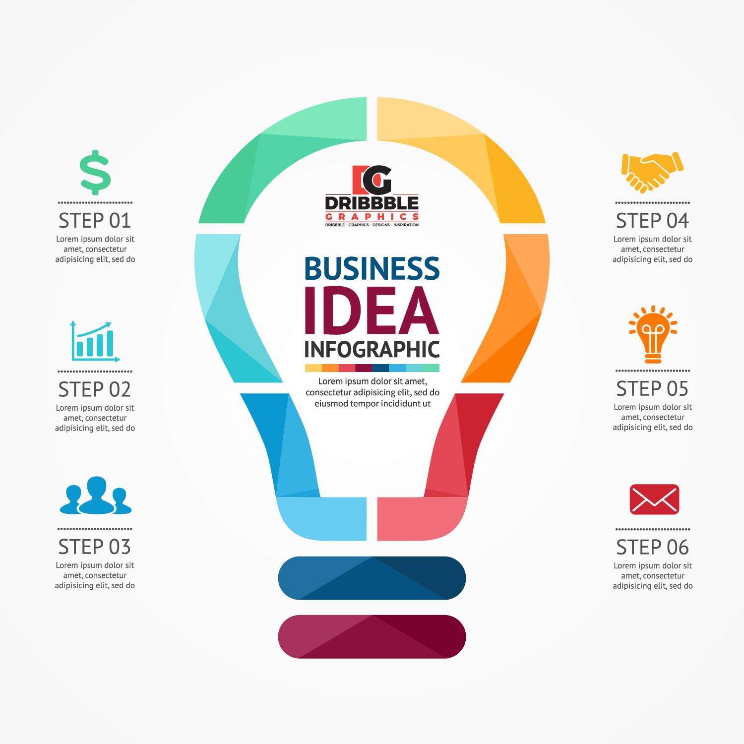 Free Business Infographics Vector Graphics | Dribbble Graphics