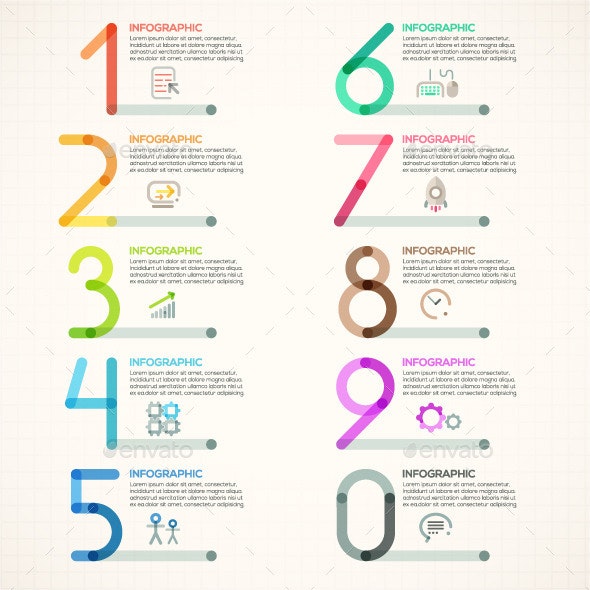 Infographics Numbers PowerPoint | SketchBubble