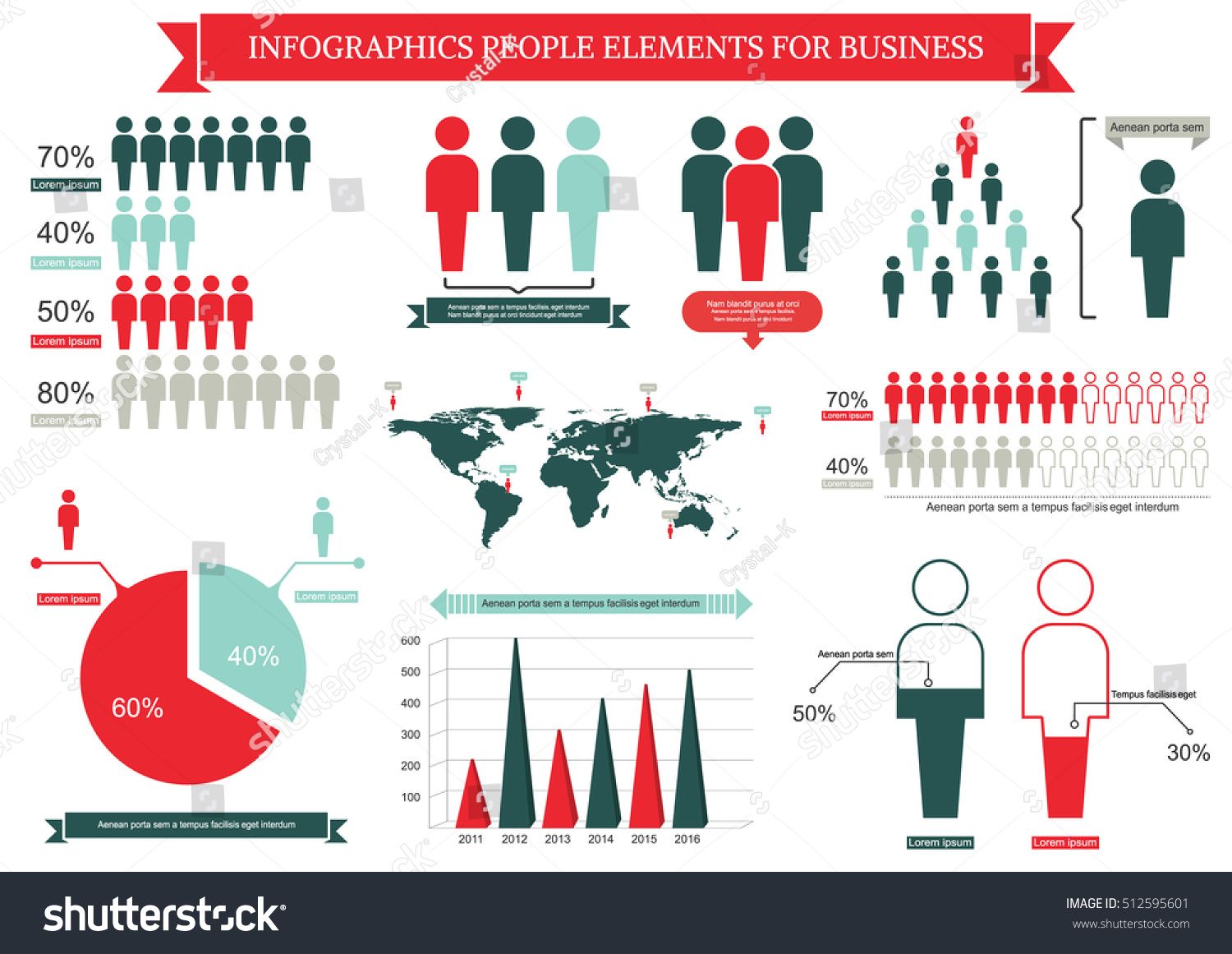 Business People Group Infographics 471802 Vector Art at Vecteezy