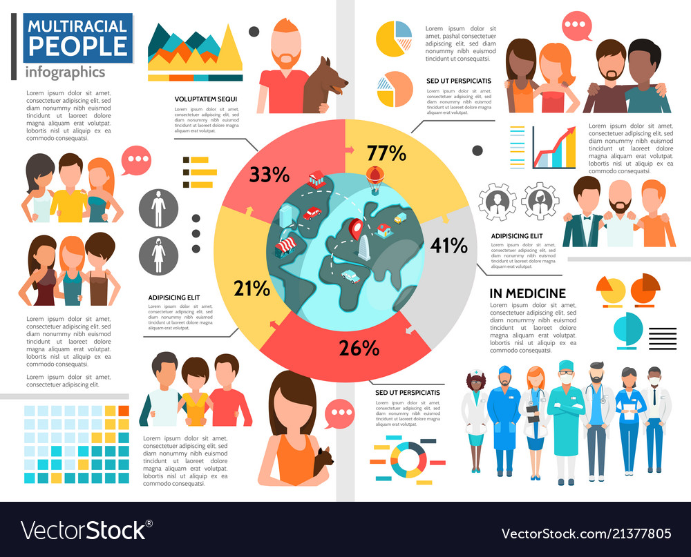 People With Disabilities Infographic Set 468051 - Download Free Vectors, Clipart Graphics ...