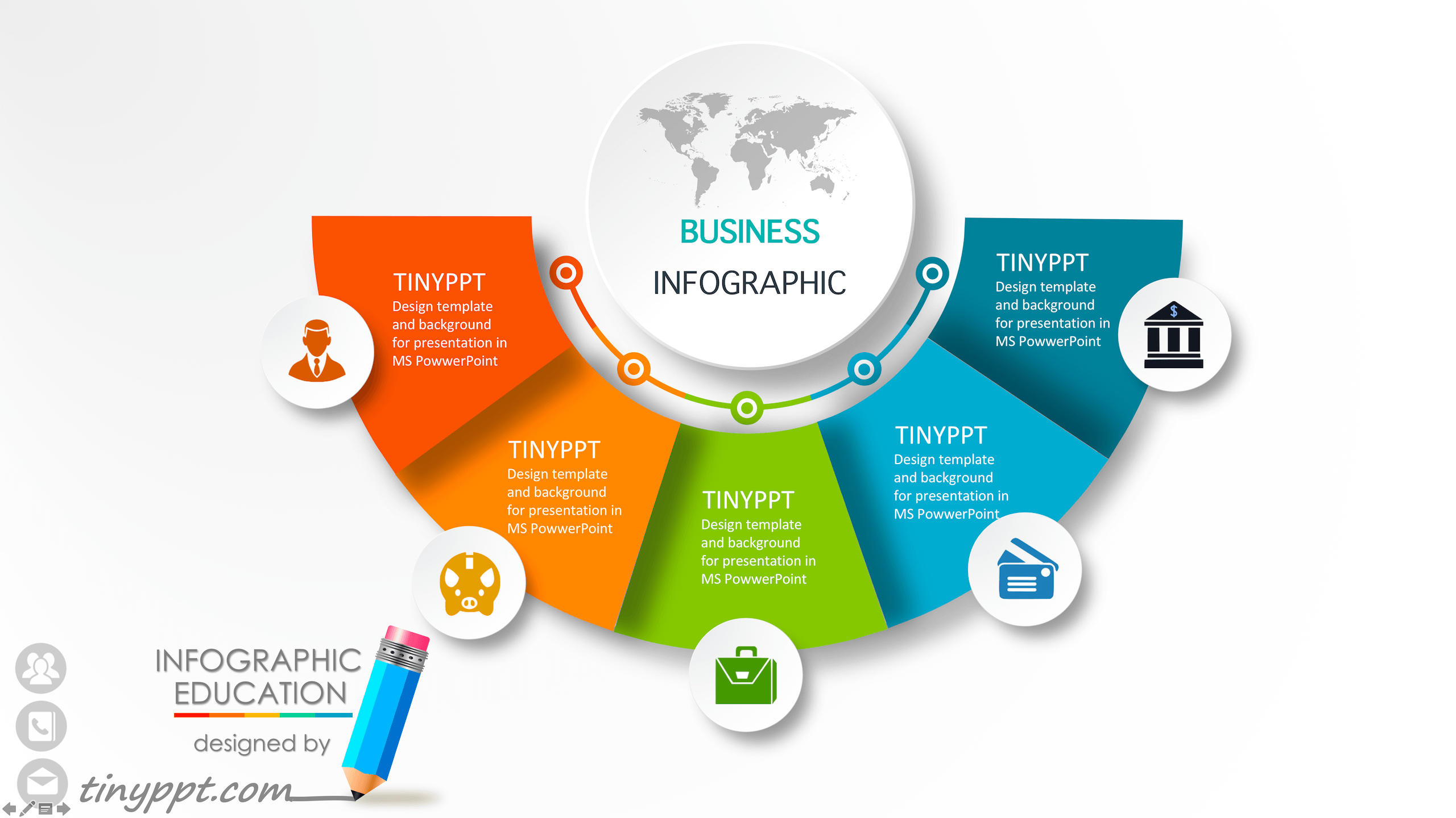 Charts & Infographics PowerPoint Templates - Showeet