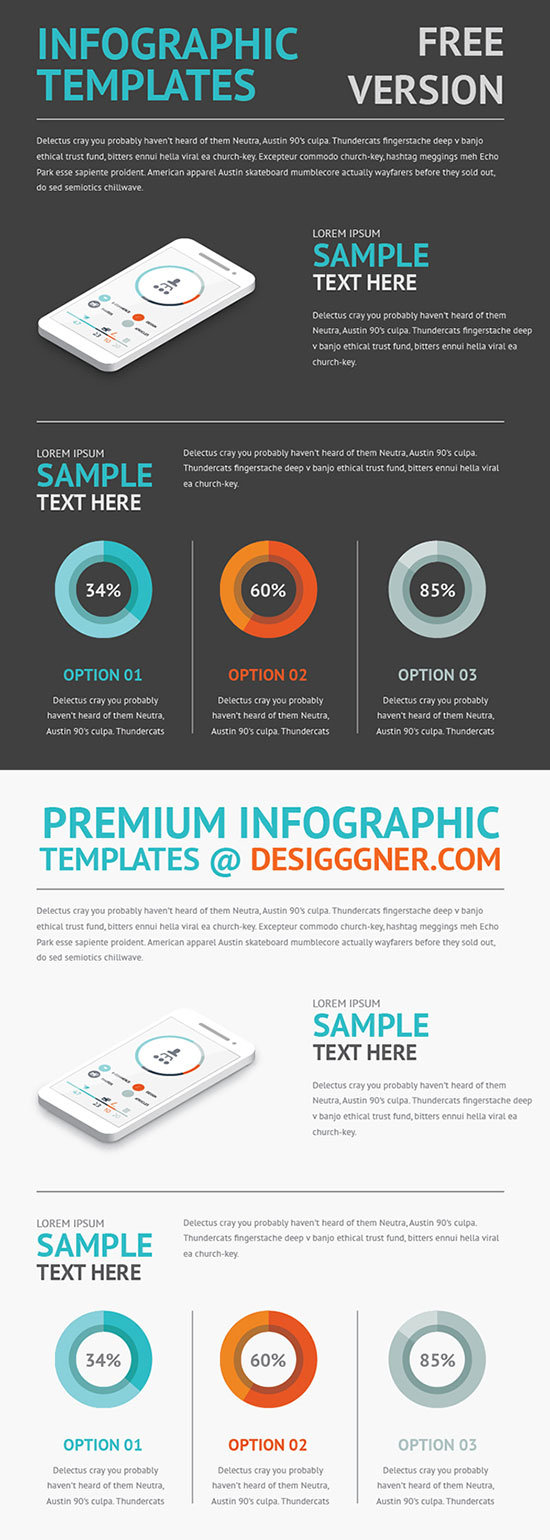 Free PSD infographic! by Farid Sabitov on Dribbble
