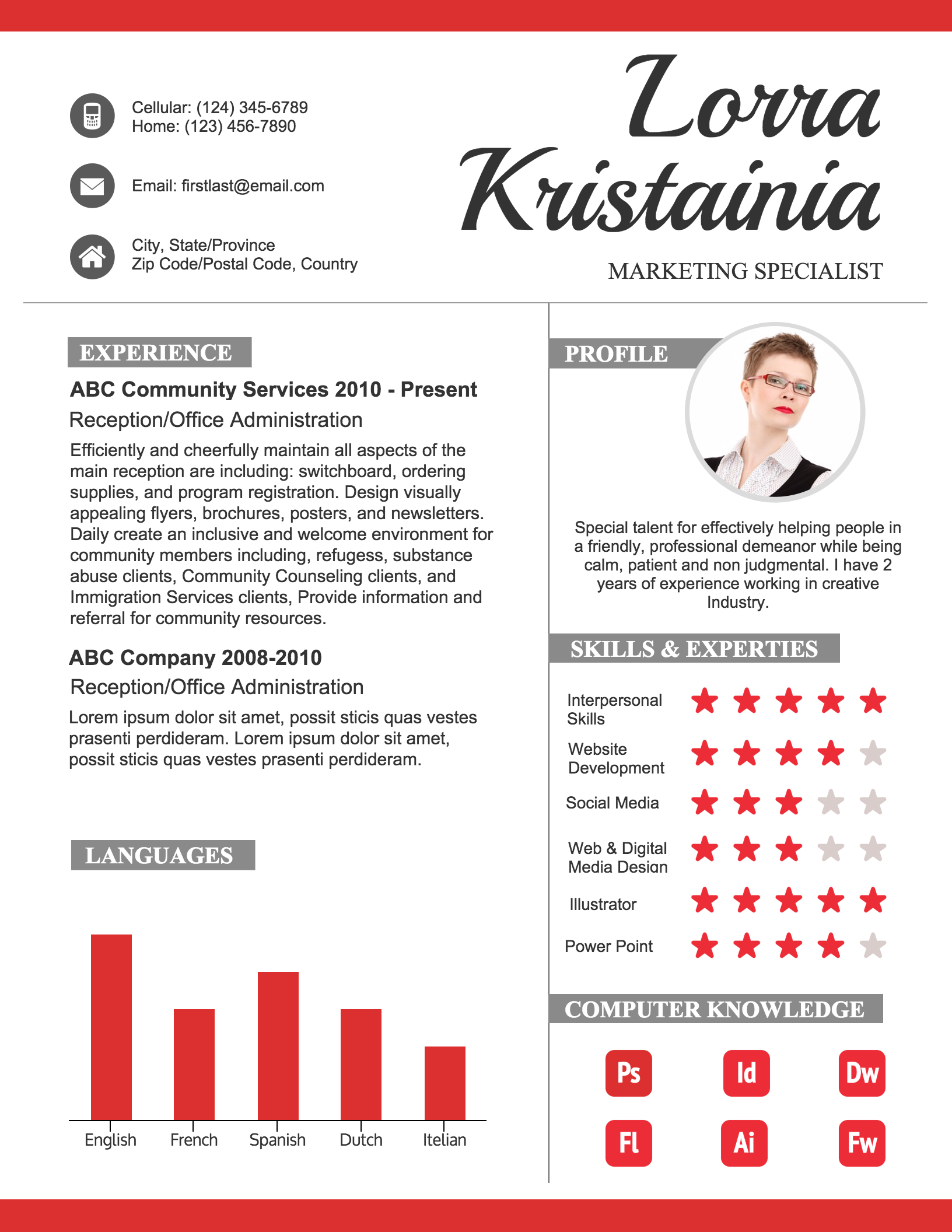 Infographic Resume Templates the Recruiters Will Love - Creately Blog