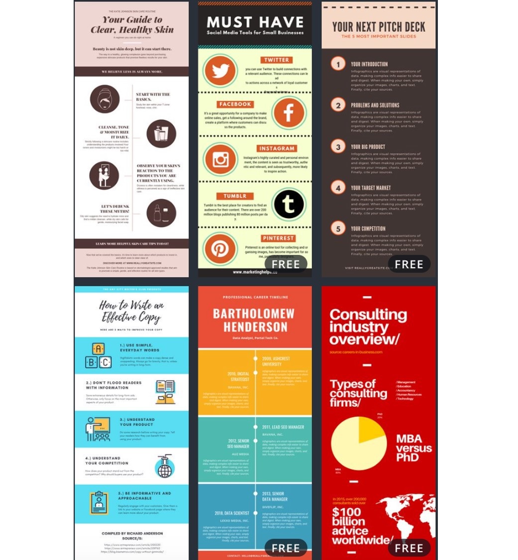 Free Online Infographic Maker by Canva