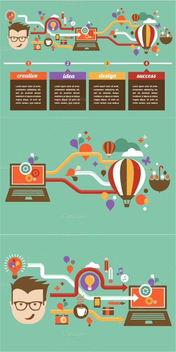 Super Creative Infographics by Column Five