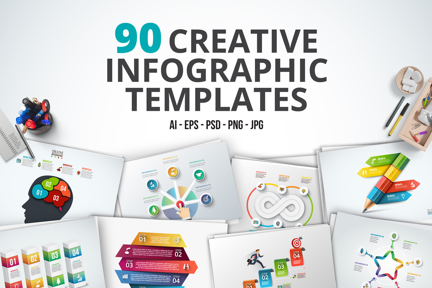 Creative timeline infographic template layout for your business or corporate sector. Royalty ...