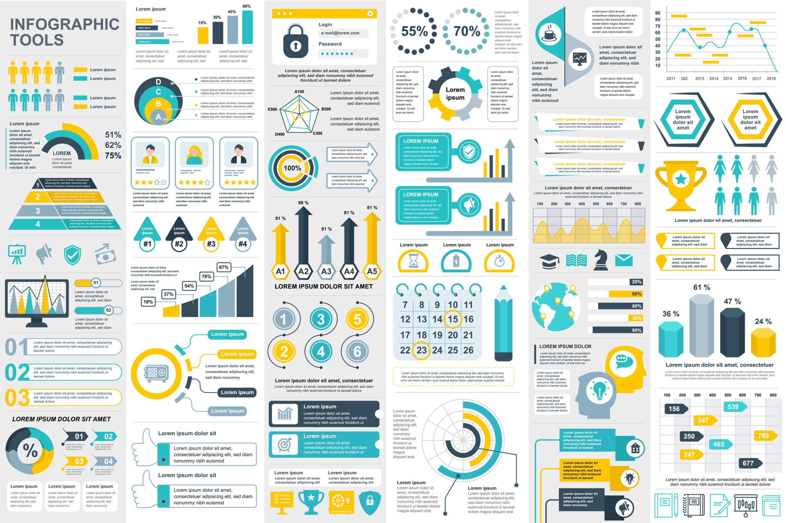 Statistics infographic : Statistics infographic : Custom data visualization infographic design ...