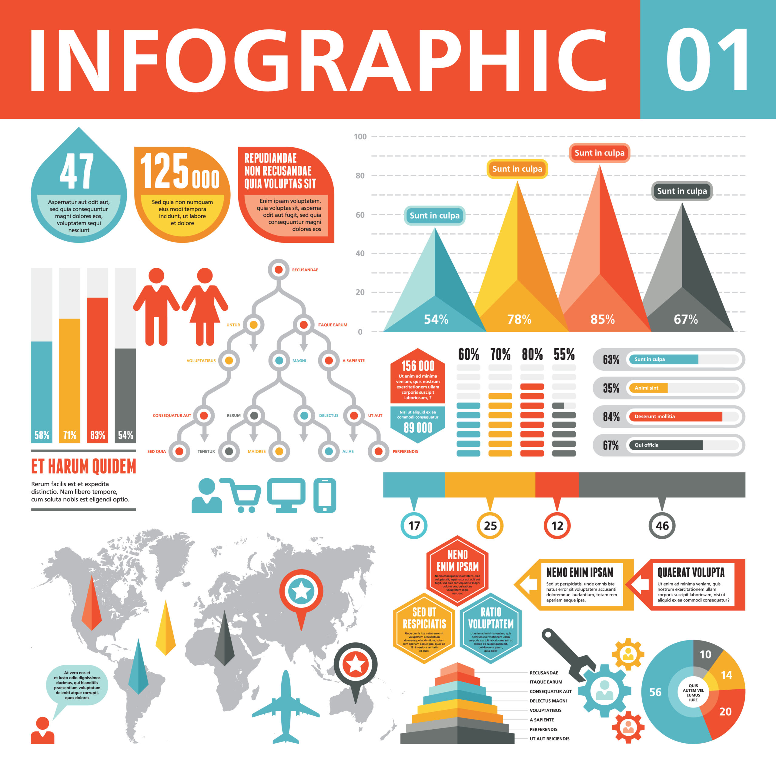 Beautiful Data Visualization Process Infographic Example - Venngage Infographic Examples