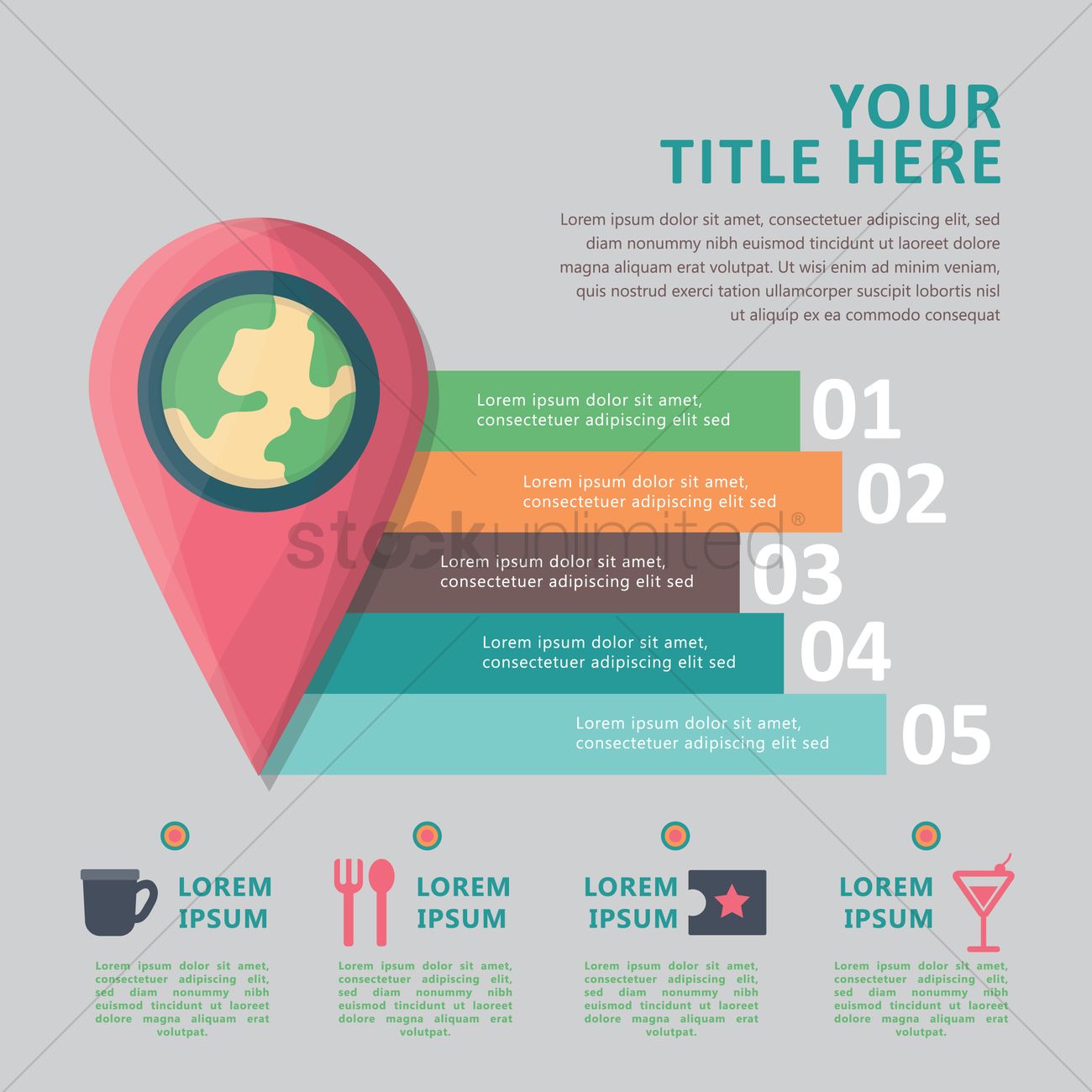 Free Location Infographic Templates | Customize & Download | Visme