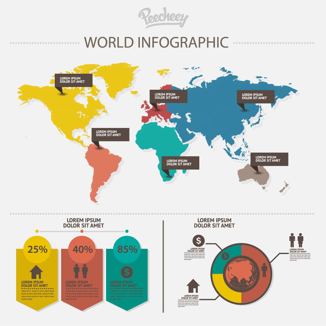 50+ Creative Infographic Map Designs for Your Inspiration - Hative