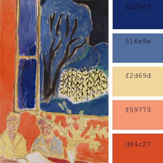 Matisse | Color Schemes Daffodil Yellow from the Flirt Color Palette