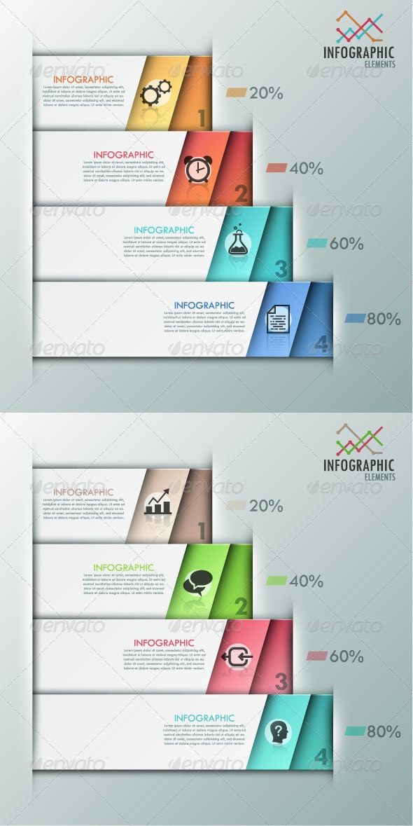 Modern Infographic Elements by _kent | GraphicRiver
