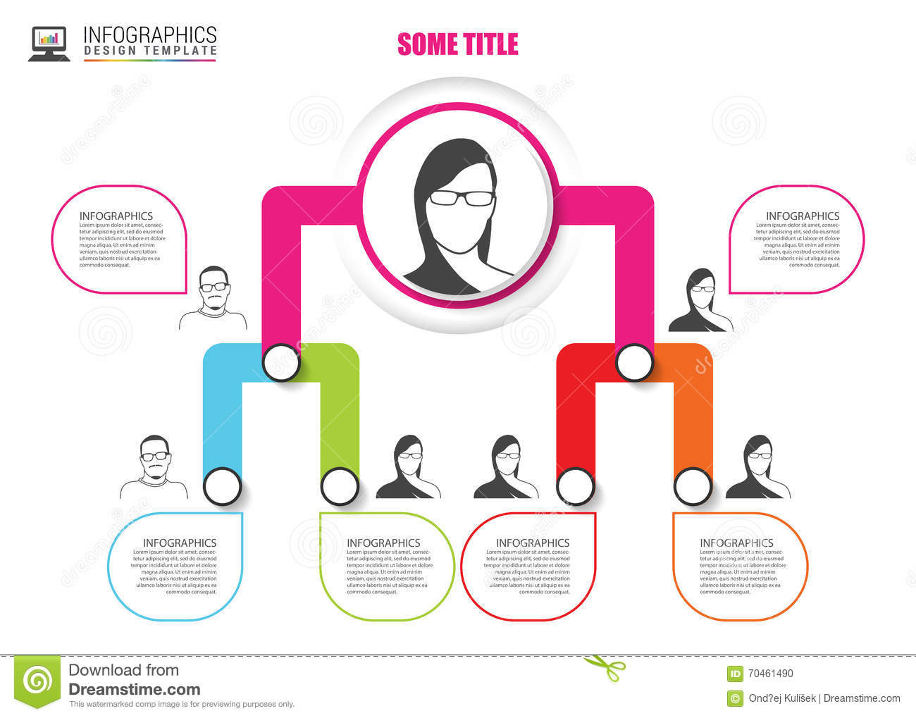 Organizational Chart Infographic by macrovector | GraphicRiver