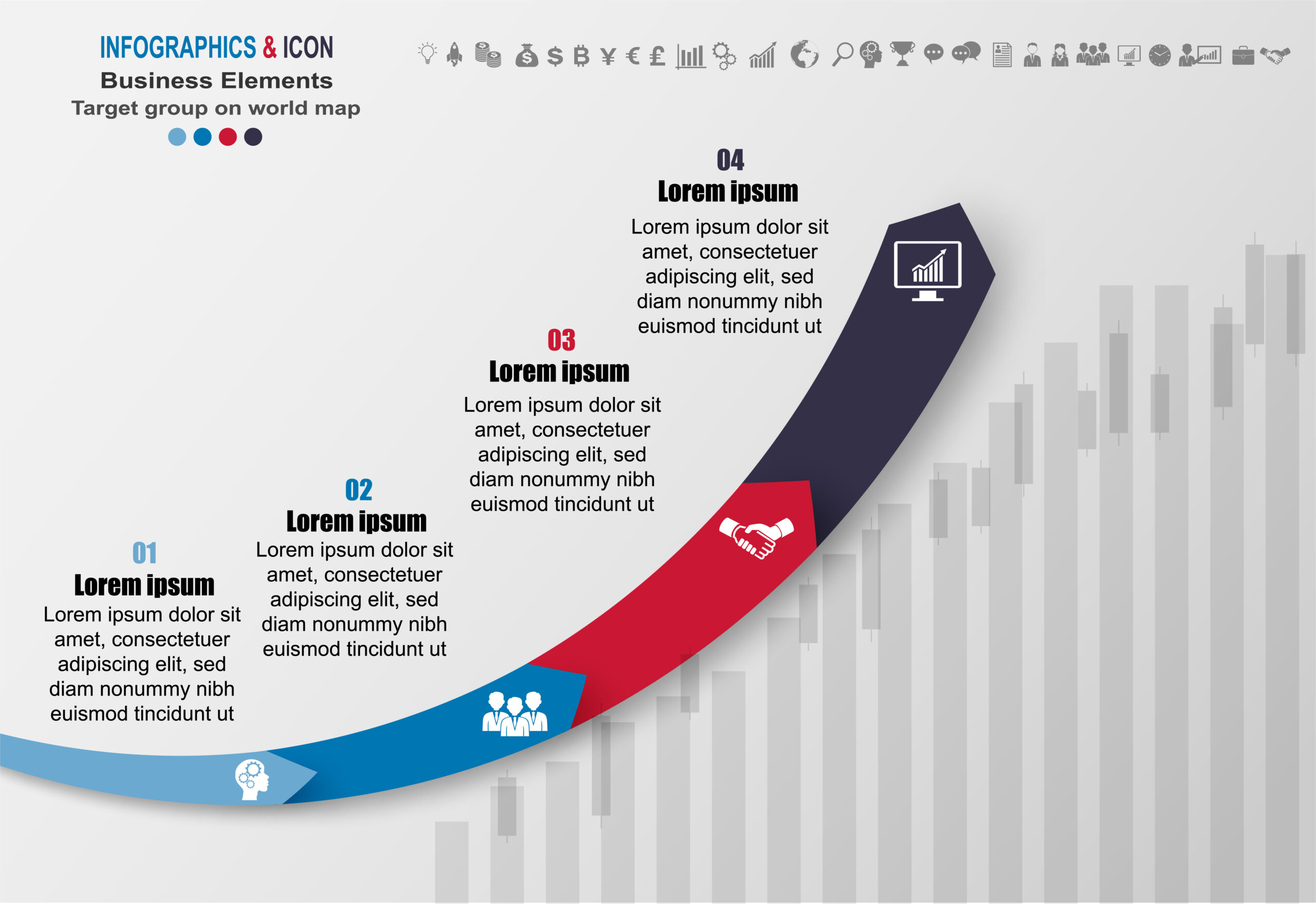 3D Process Flow PowerPoint Diagram - PresentationGO.com