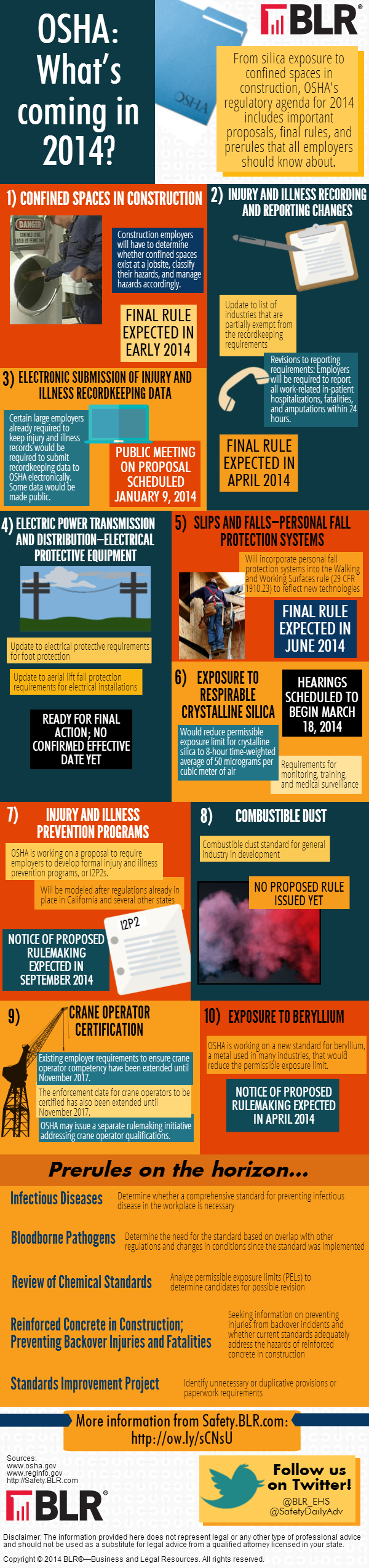 Workplace Safety Infographic: 10 Health & Safety Tips