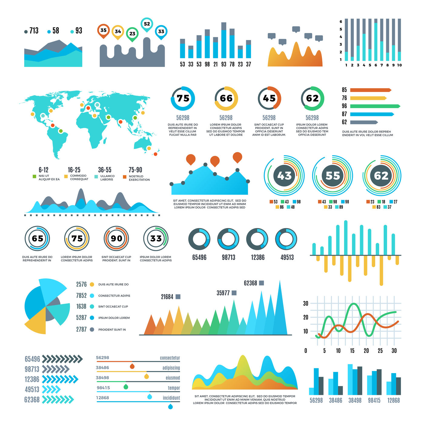 Statistics infographic : 17 Statistical Infographic Templates to Help You Make an Impact On ...