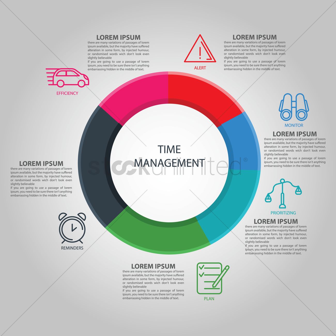 Time travel concept infographic vector illustration | Physics and mathematics, Astronomy facts ...