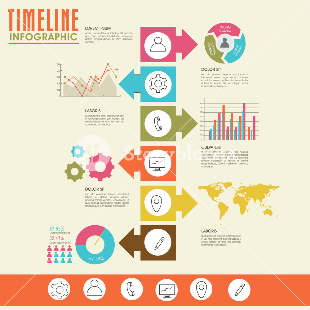Easel.ly Infographic timeline templates and examples